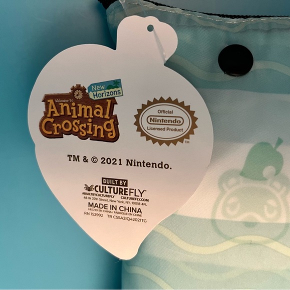 Nintendo - Animal Crossing - Culturefly Foldable Backpack (Bag) - Picture 3 of 4